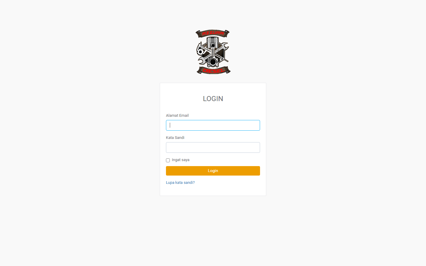 Screenshot website azzuradiesel.com