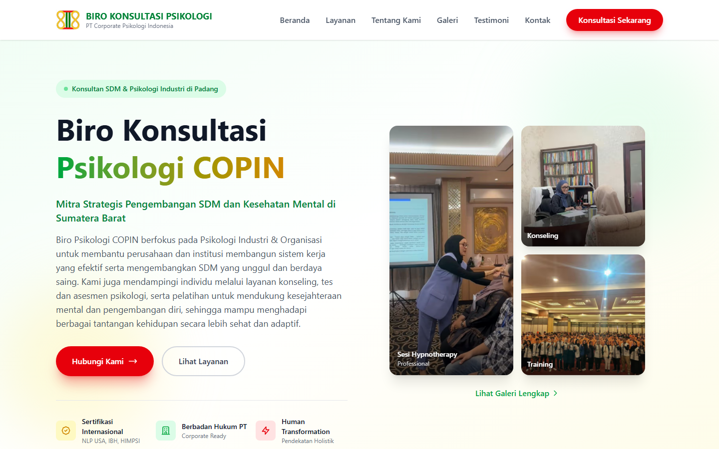 Screenshot website psikologpadang.com